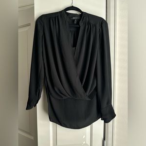 BCBG MAXAZRIA black blouse